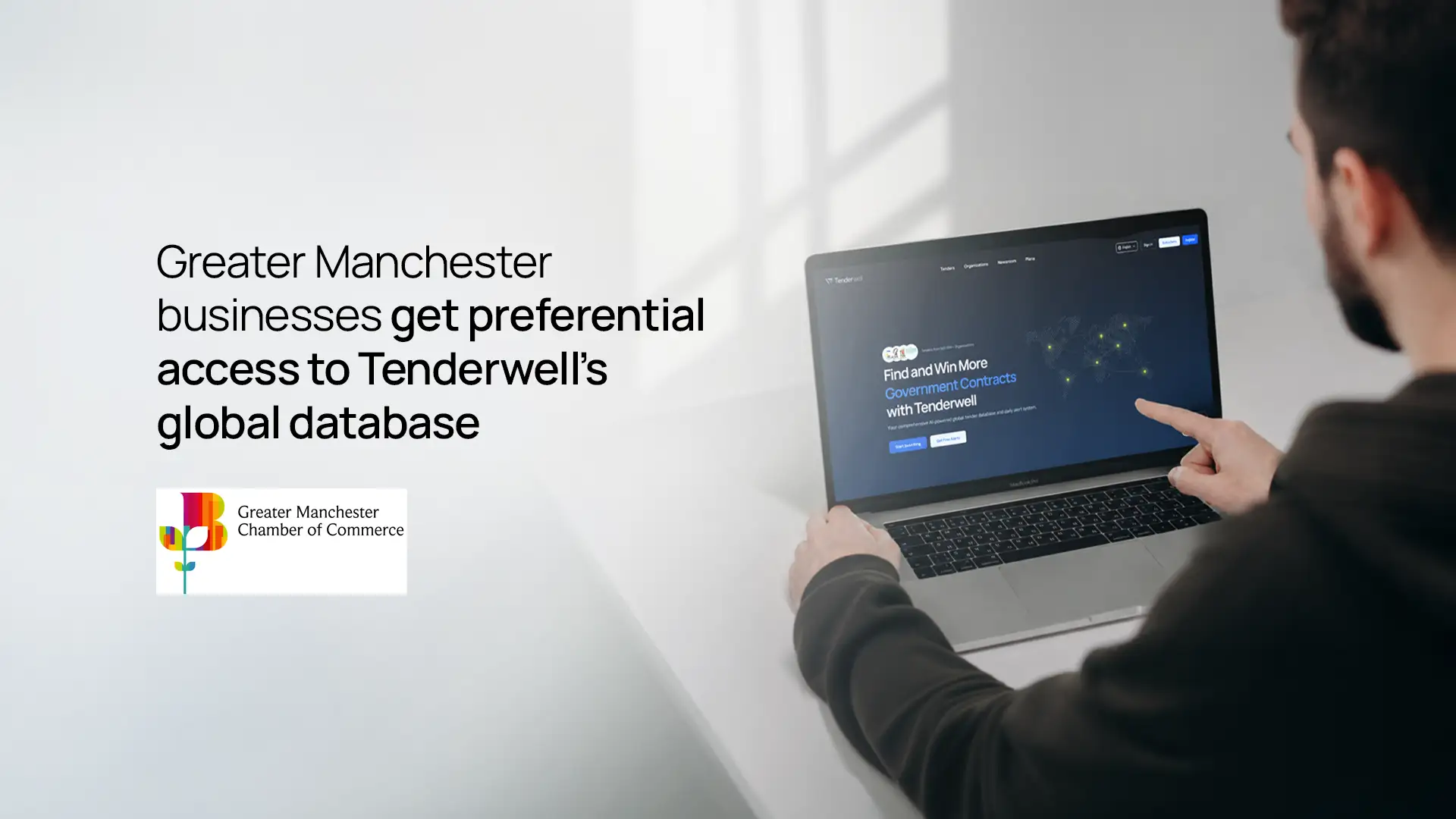 Greater Manchester Businesses Get Preferential Access to Tenderwell's Global Database