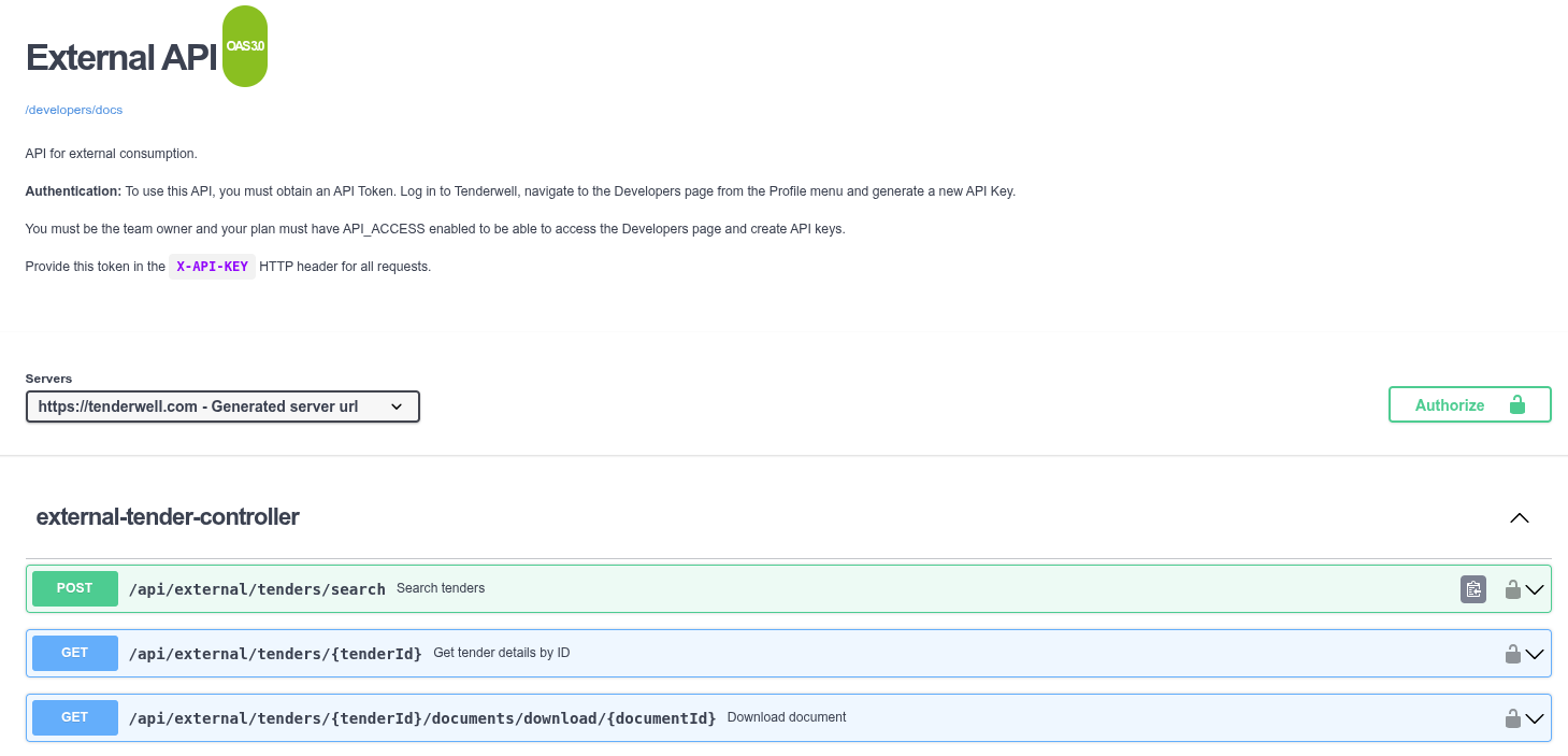 Swagger UI Documentation Placeholder
